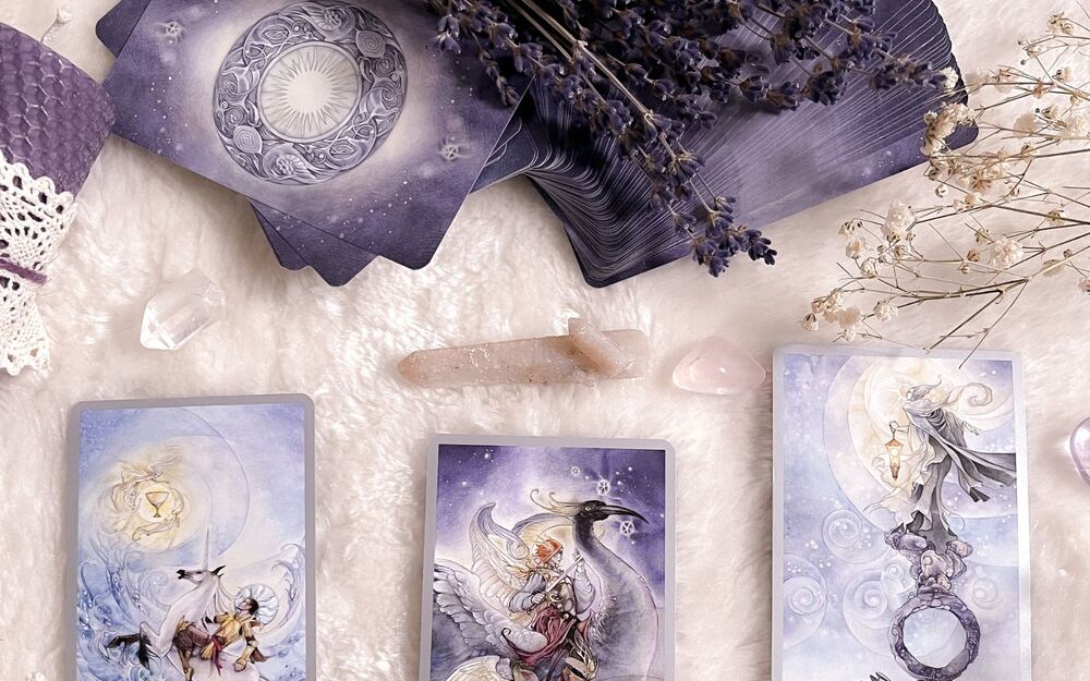 cards and crystals